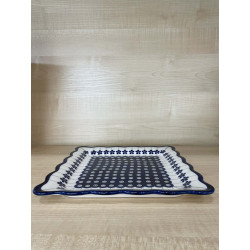 BOLESŁAWIEC TALERZ DUŻY PÓŁMISEK HERBATNIK 1570 DEK 166