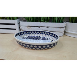 BOLESŁAWIEC PÓŁMISEK NACZYNIE DO ZAPIEKANIA 1 L 349 DEK 8