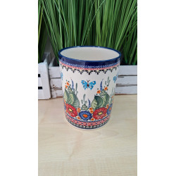 BOLESŁAWIEC POJEMNIK NA PRZYBORY WAZON OSŁONKA DONICZKA 832 DEK 149 GAT 1