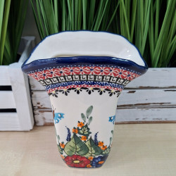 BOLESŁAWIEC WAZON WAZONIK FALBANKA 1611 DEK 149 GAT 1