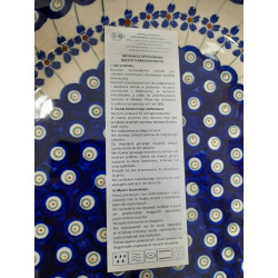 BOLESŁAWIEC SALATERKA MISKA SERCE DO ZAPIEKANIA 860 DEK 166 GAT 1