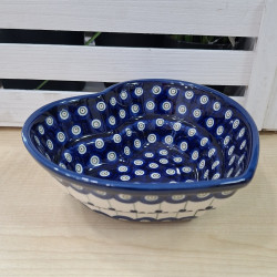 BOLESŁAWIEC SALATERKA MISKA SERCE DO ZAPIEKANIA 860 DEK 166 GAT 1