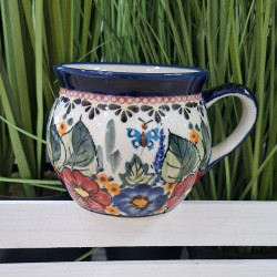 BOLESŁAWIEC KUBEK BECZUŁKA CZESKA 911 320 ML DEK 149 GAT 1