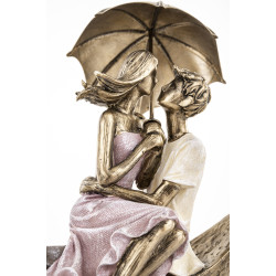 Figura para zakochani ona i on łódka prezent