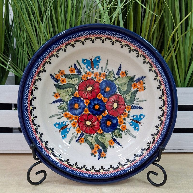 BOLESŁAWIEC TALERZ OBIADOWY GŁĘBOKI DO ZUPY 218 CM 500 ML 1260 DEK 149
