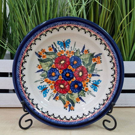 BOLESŁAWIEC TALERZ OBIADOWY GŁĘBOKI DO ZUPY 218 CM 500 ML 1260 DEK 149