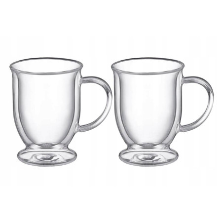 Szklanki do kawy i herbaty Ambition 370 ml 2 szt MIA termiczne