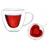 Szklanki do kawy i herbaty Veroni 250 ml 2 sztserce