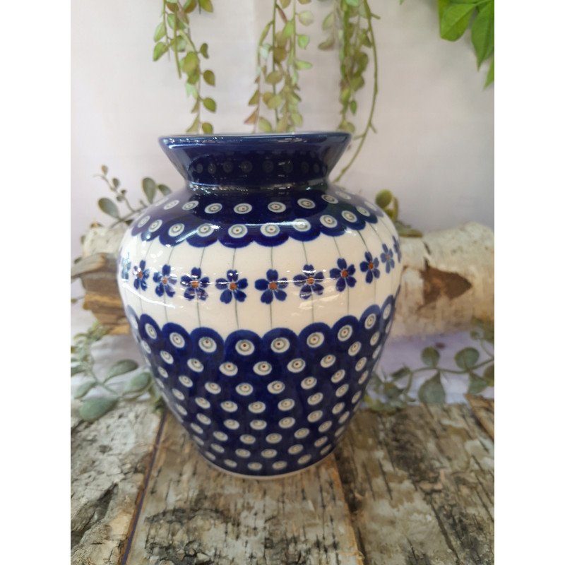 BOLESŁAWIEC WAZON 17 CM 789 DEK 166 GAT 1