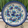 BOLESŁAWIEC TALERZ OBIADOWY PŁYTKI 24 CM 1001 DEK ART 277