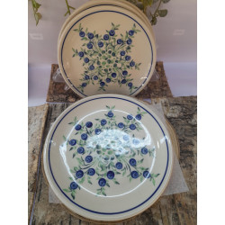 BOLESŁAWIEC TALERZYK DESEROWY 16 CM 818 DEK 1208 GAT 1