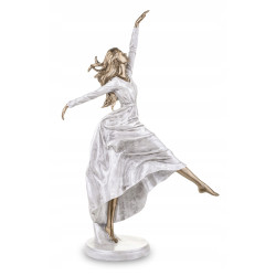 Figurka Kobieta  Elegancka Tancerka Baletnica w Dynamicznym Ruchu