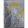 OBRAZ OBRAZEK SREBRNY MATKA BOSKA CZĘSTOCHOWSKA 13 x 175 cm