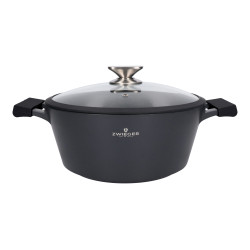 Garnek z pokrywką Zwieger Black Stone 55 l 28cm