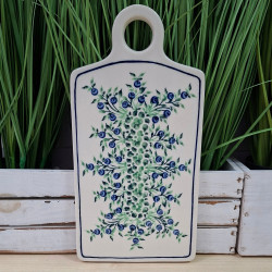 BOLESŁAWIEC PODSTAWKA CERAMICZNA DESKA DO KROJENIA 1064 DEK 1208 JAGODY